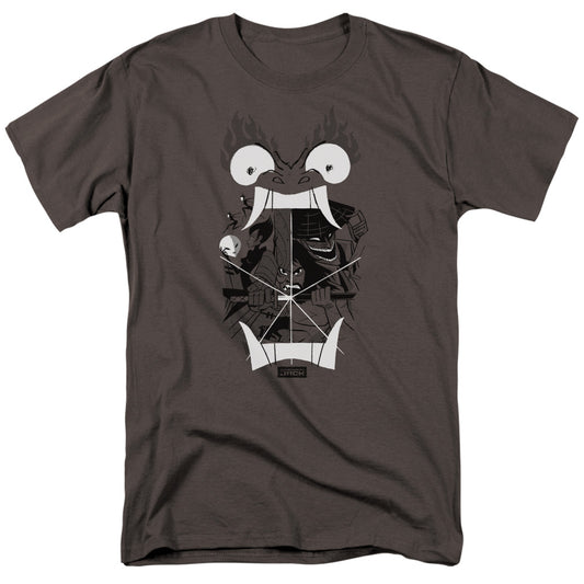 Samurai Jack Divisive Mens T Shirt Charcoal