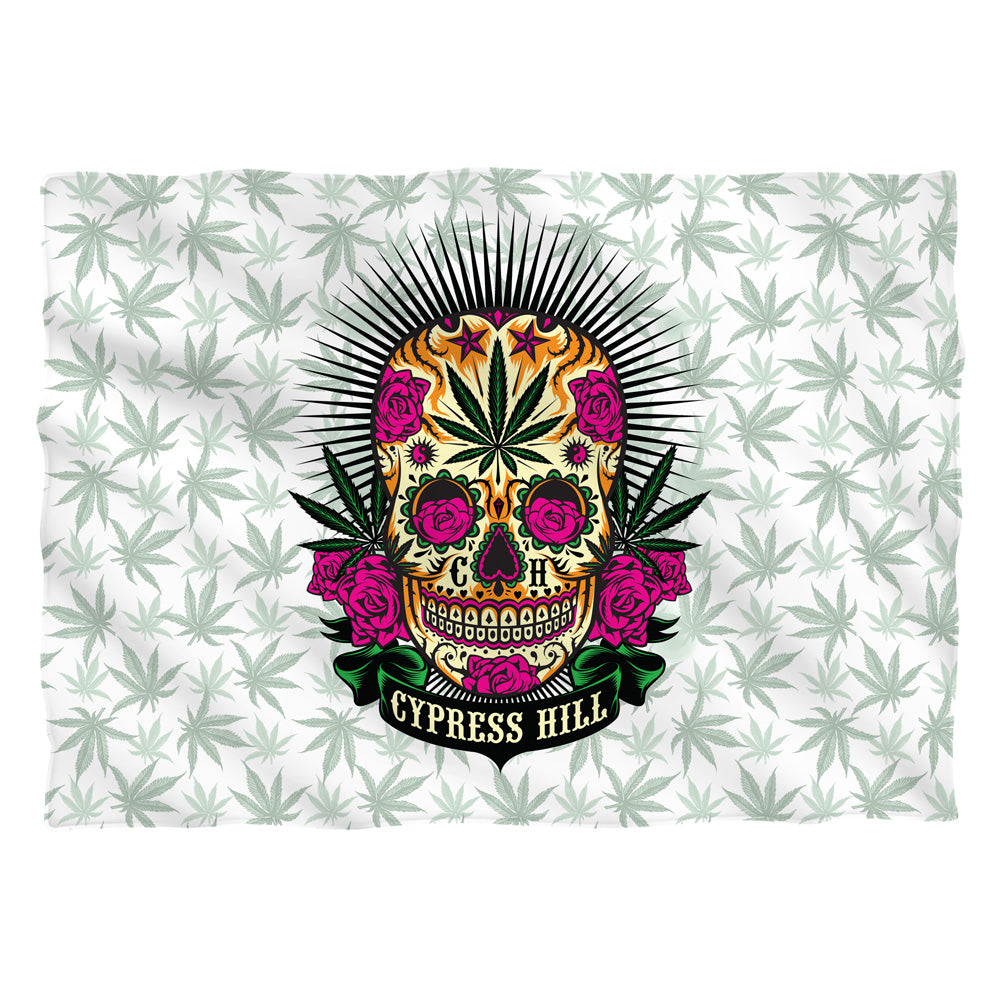 Cypress Hill Sugar Skull Pillow Case