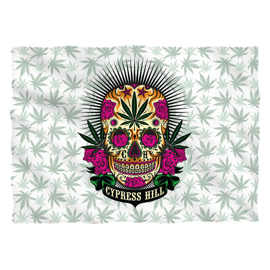 Cypress Hill Sugar Skull Pillow Case