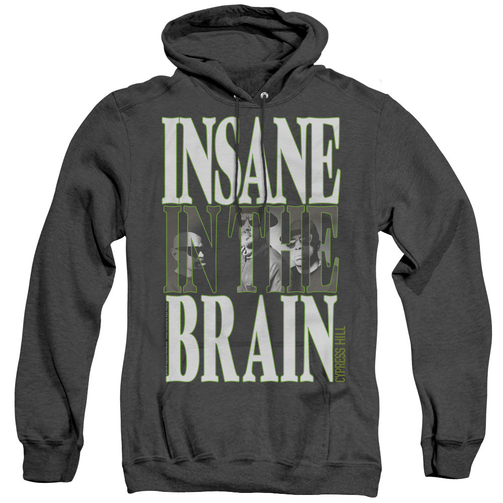 Cypress Hill Insane in the Brain Heather Mens Hoodie Black