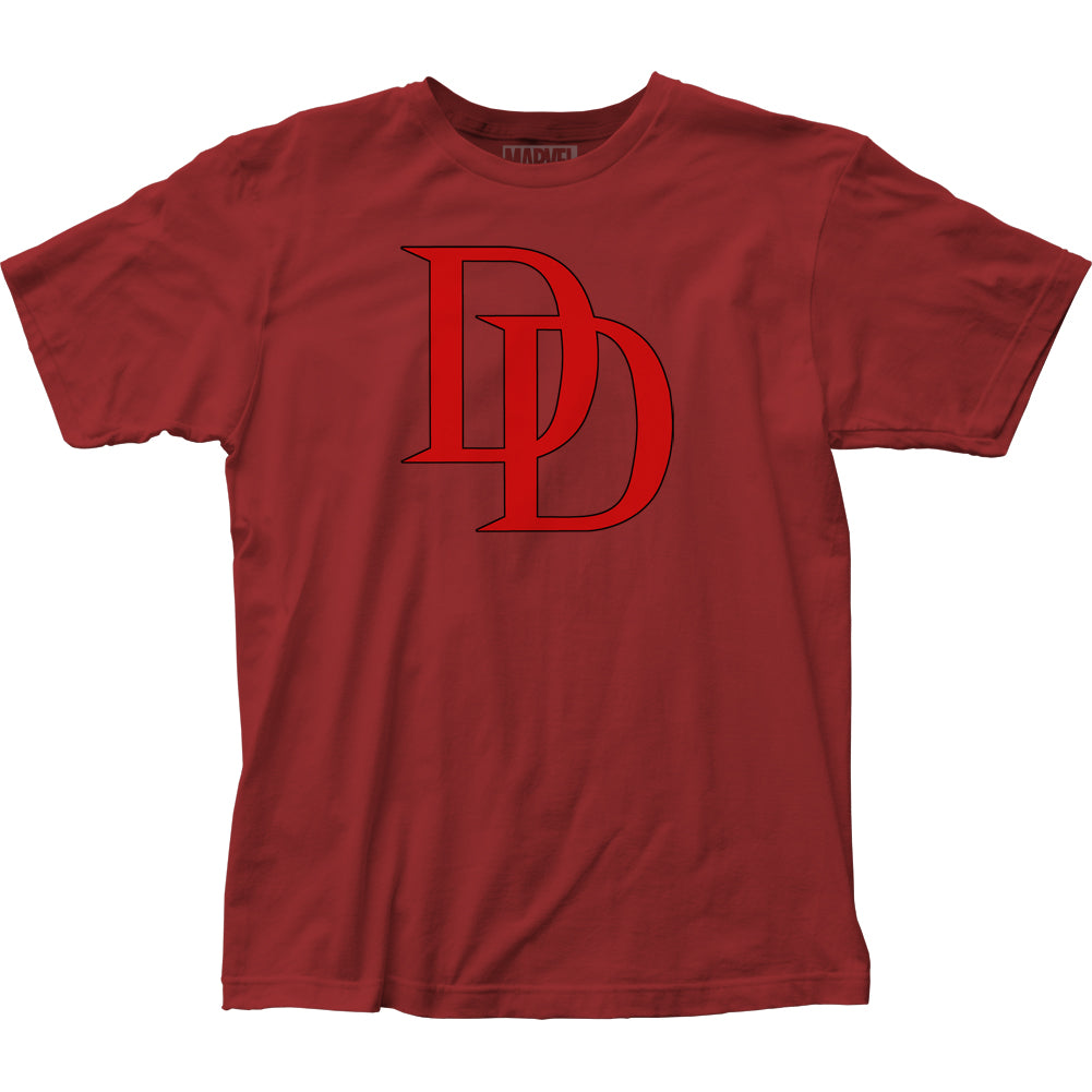 Daredevil Logo Mens T Shirt Red