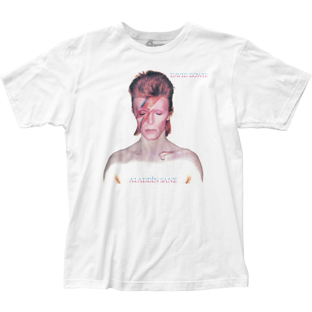 David Bowie Aladdin Sane Mens T Shirt White