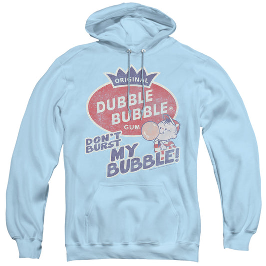 Dubble Bubble Burst Bubble Mens Hoodie Light Blue