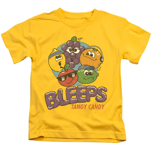 Dubble Bubble Bleeps Juvenile Kids Youth T Shirt Yellow (7)