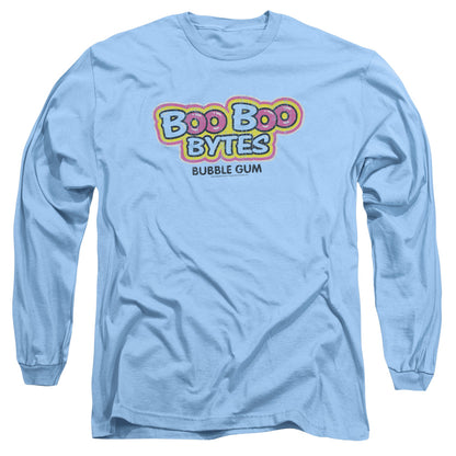 Dubble Bubble Boo Boo Mens Long Sleeve Shirt Carolina Blue