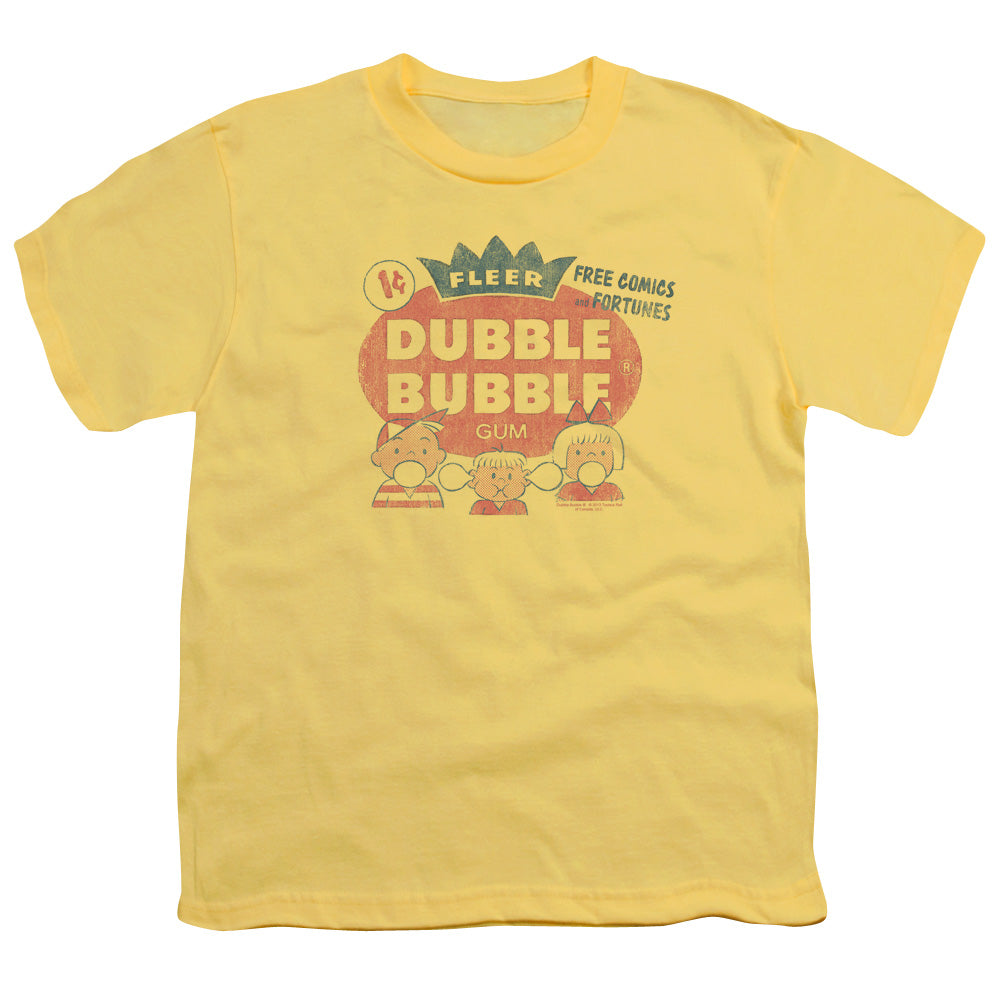 Dubble Bubble One Cent Kids Youth T Shirt Banana