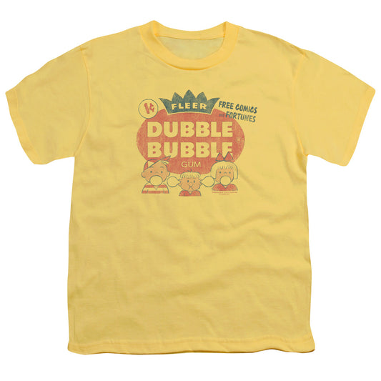 Dubble Bubble One Cent Kids Youth T Shirt Banana