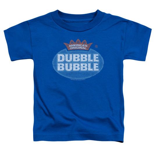 Dubble Bubble Vintage Logo Toddler Kids Youth T Shirt Royal Blue