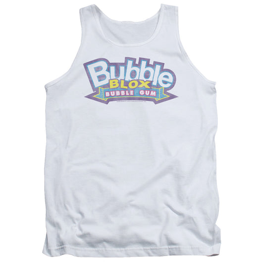 Dubble Bubble Bubble Blox Mens Tank Top Shirt White