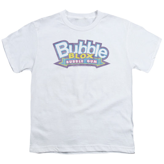 Dubble Bubble Bubble Blox Kids Youth T Shirt White