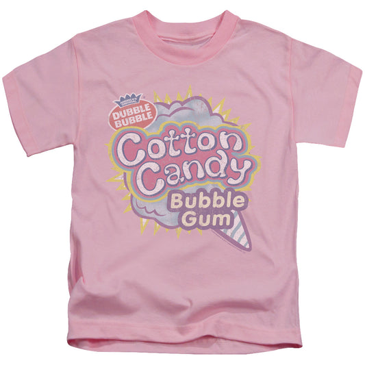 Dubble Bubble Cotton Candy Juvenile Kids Youth T Shirt Pink (5 6)