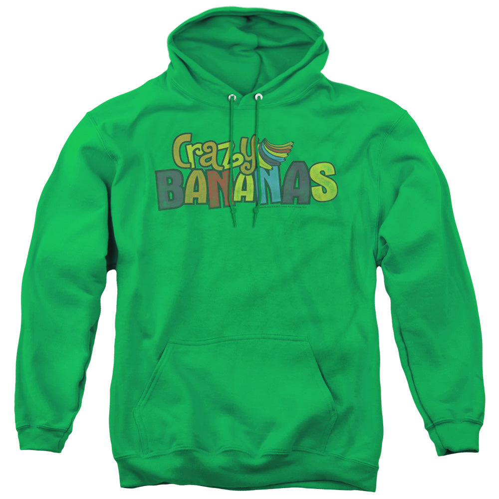 Dubble Bubble Crazy Bananas Mens Hoodie Kelly Green