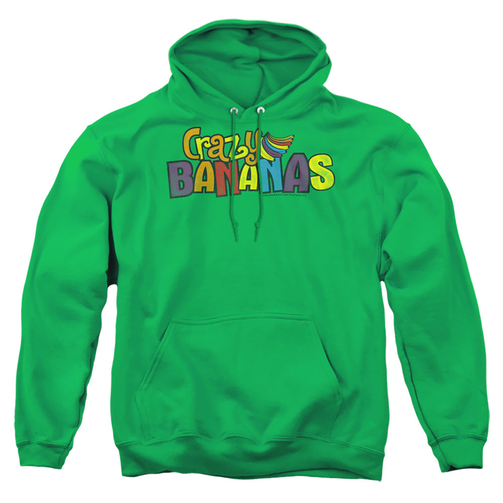 Dubble Bubble Crazy Bananas Mens Hoodie Kelly Green