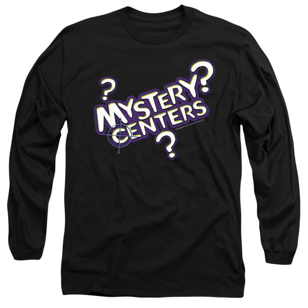 Dubble Bubble Mystery Centers Mens Long Sleeve Shirt Black