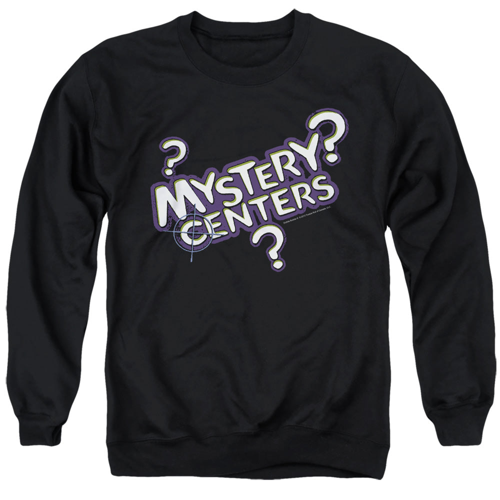 Dubble Bubble Mystery Centers Mens Crewneck Sweatshirt Black