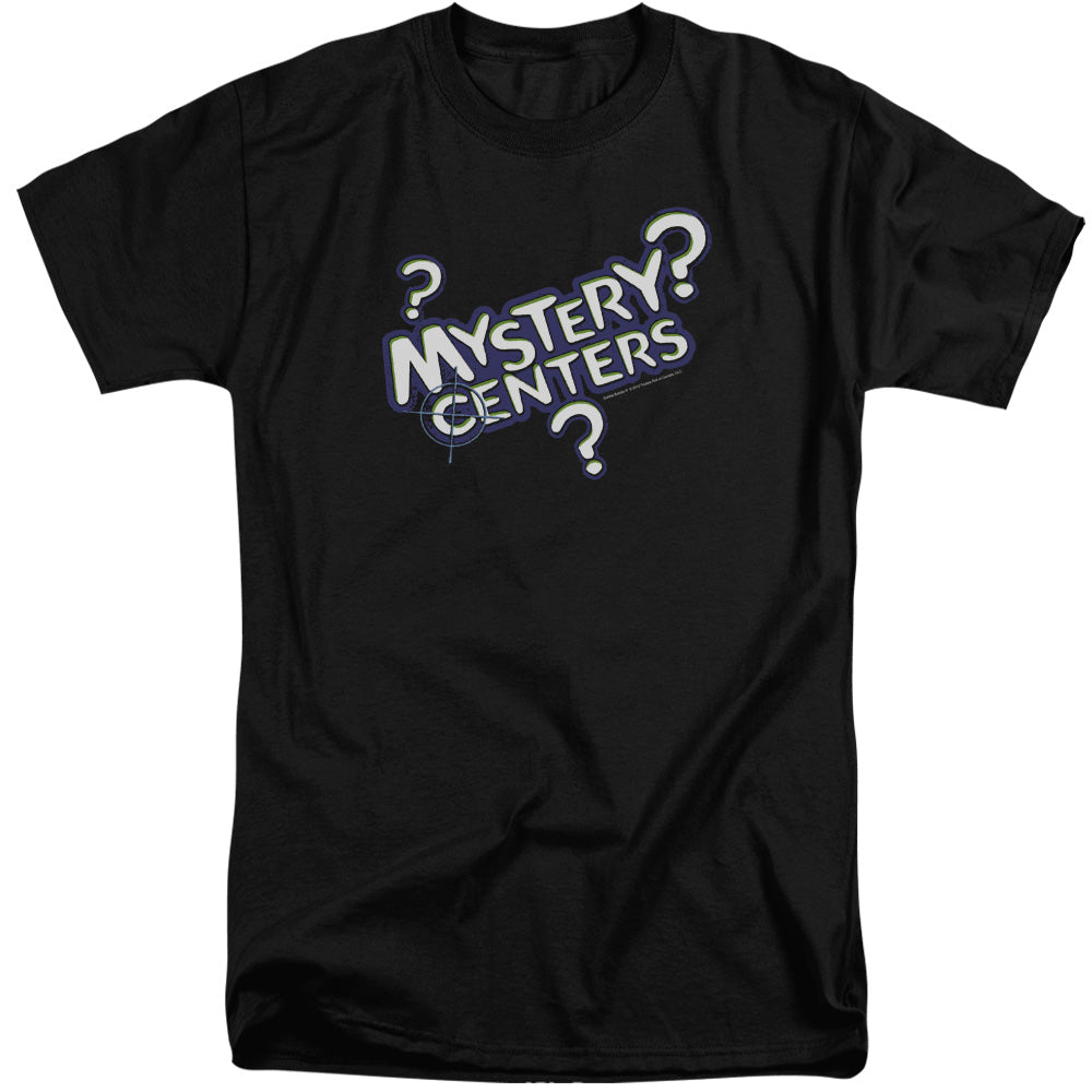 Dubble Bubble Mystery Centers Mens Tall T Shirt Black