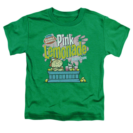 Dubble Bubble Pink Lemonade Toddler Kids Youth T Shirt Kelly Green Officially Licensed