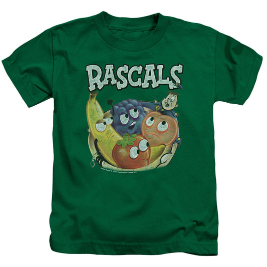 Dubble Bubble Rascals Juvenile Kids Youth T Shirt Kelly Green (4) Officially Licensed