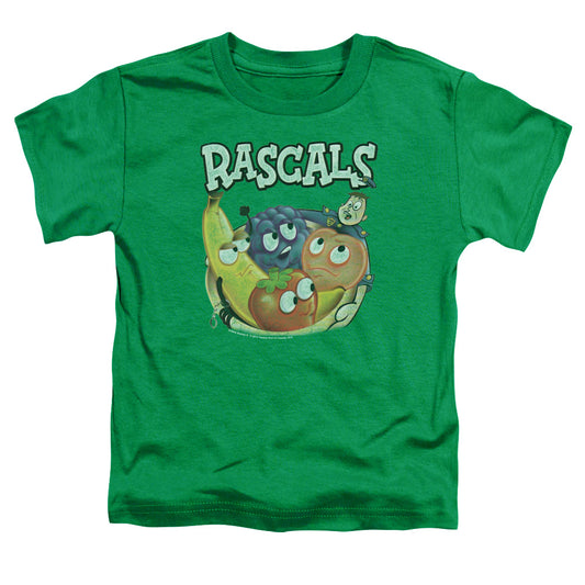 Dubble Bubble Rascals   Toddler Kids Youth T Shirt Kelly Green Officially Licensed