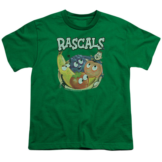 Dubble Bubble Rascals Kids Youth T Shirt Kelly Green Officially Licensed