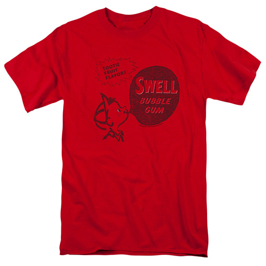 Dubble Bubble Swell Gum Mens T Shirt Red