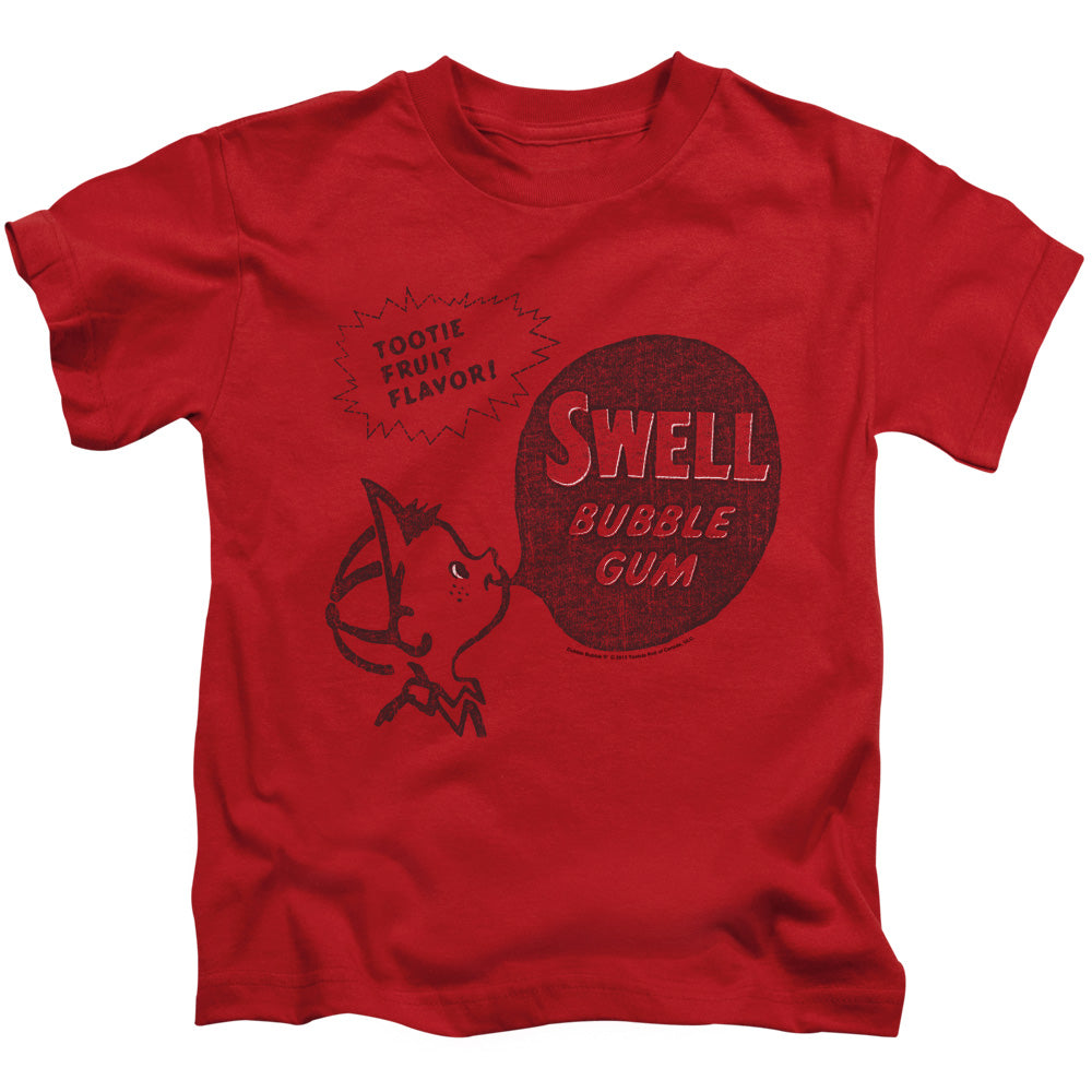 Dubble Bubble Swell Gum Juvenile Kids Youth T Shirt Red (5 6)