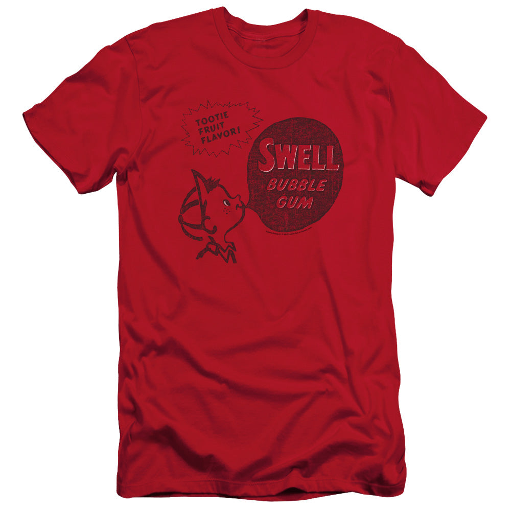 Dubble Bubble Swell Gum Slim Fit Mens T Shirt Red