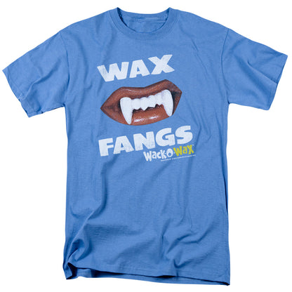 Dubble Bubble Wax Fangs Mens T Shirt Carolina Blue