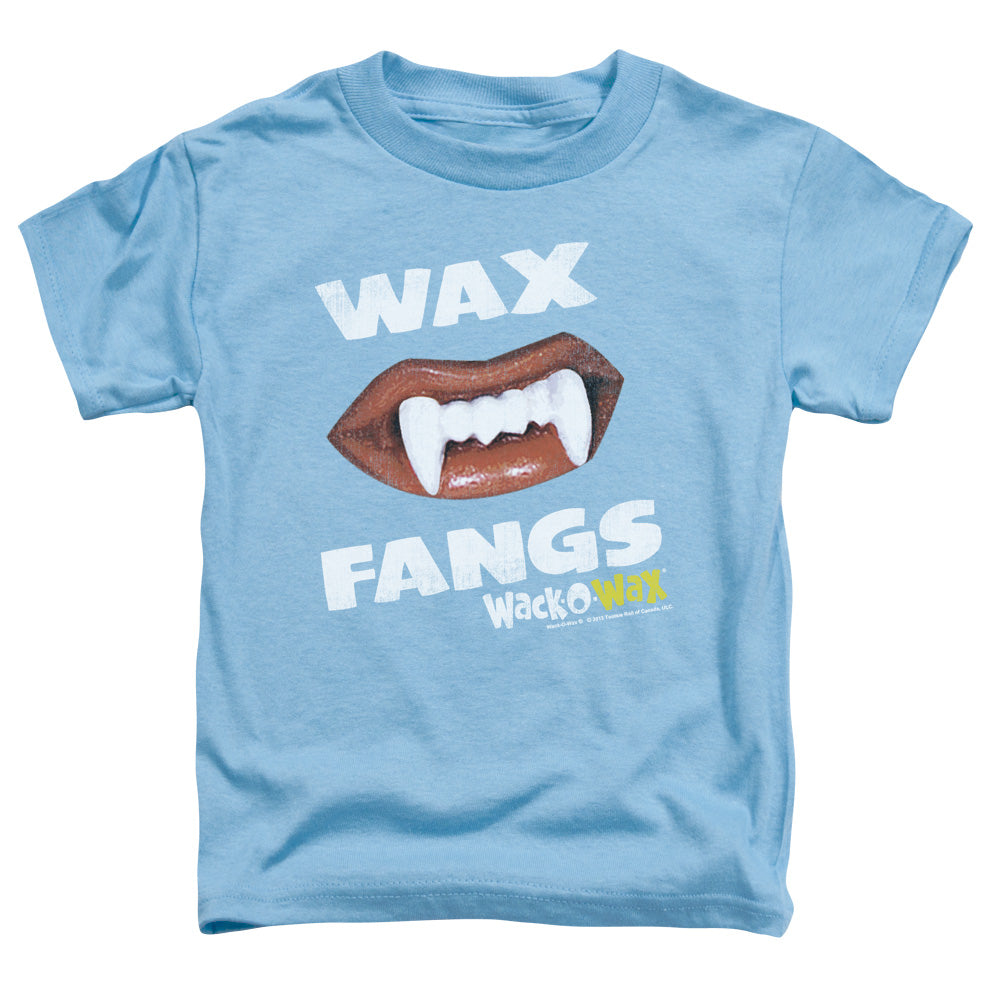 Dubble Bubble Wax Fangs Toddler Kids Youth T Shirt Carolina Blue