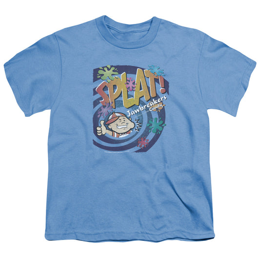 Dubble Bubble Splat Jawbreakers Kids Youth T Shirt Carolina Blue