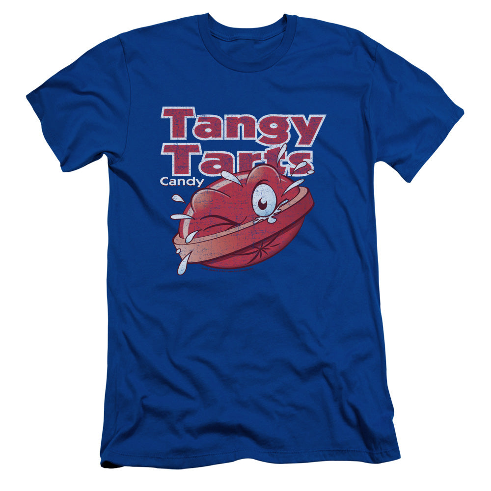 Dubble Bubble Tangy Tarts Slim Fit Mens T Shirt Royal Blue