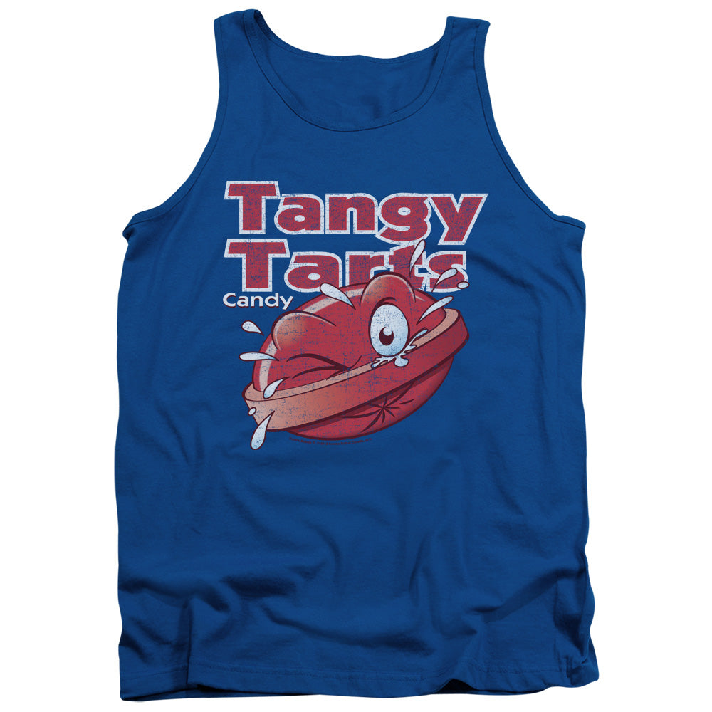 Dubble Bubble Tangy Tarts Mens Tank Top Shirt Royal Blue