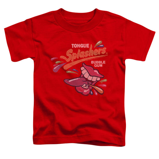 Dubble Bubble Distress Logo Toddler Kids Youth T Shirt Red