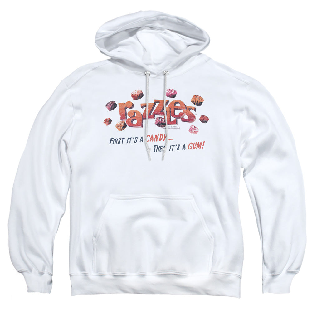 Dubble Bubble A Gum And A Candy Mens Hoodie White