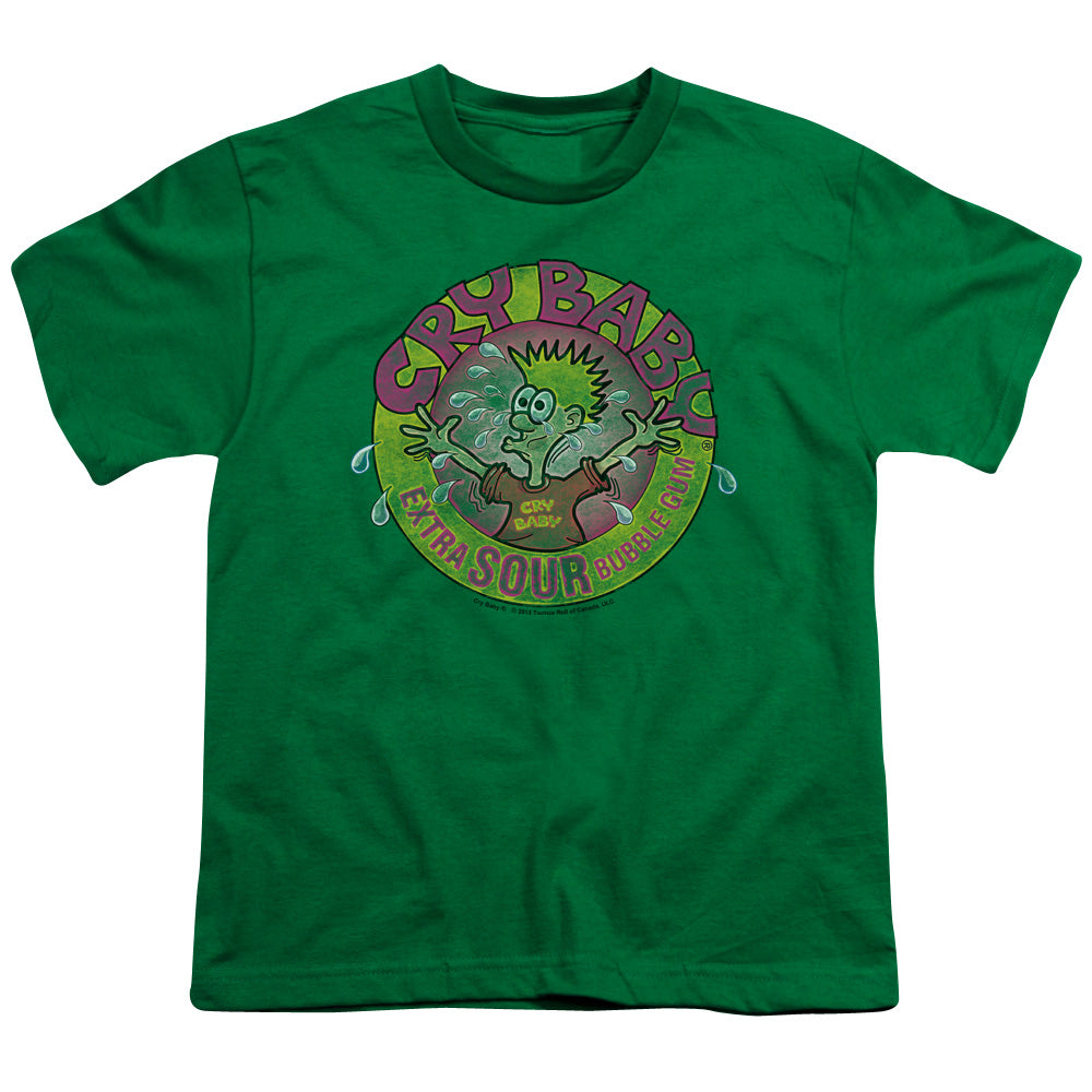 Dubble Bubble Logo Kids Youth T Shirt Kelly Green