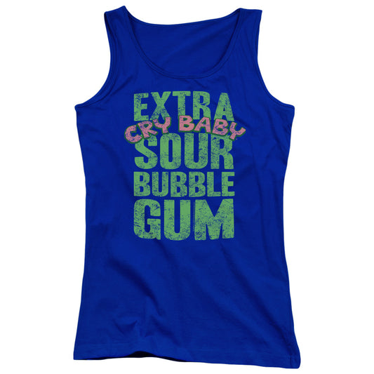 Dubble Bubble Extra Sour Womens Tank Top Shirt Royal Blue