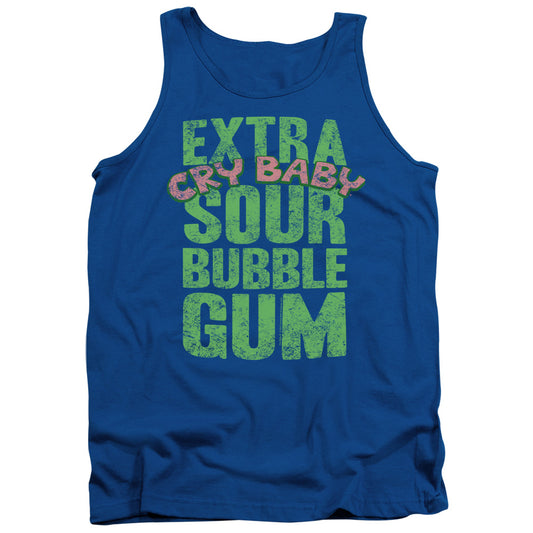 Dubble Bubble Extra Sour Mens Tank Top Shirt Royal Blue