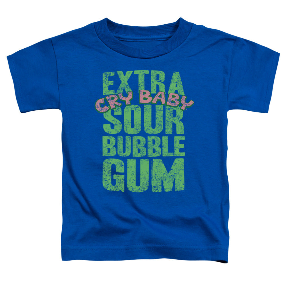 Dubble Bubble Extra Sour Toddler Kids Youth T Shirt Royal Blue