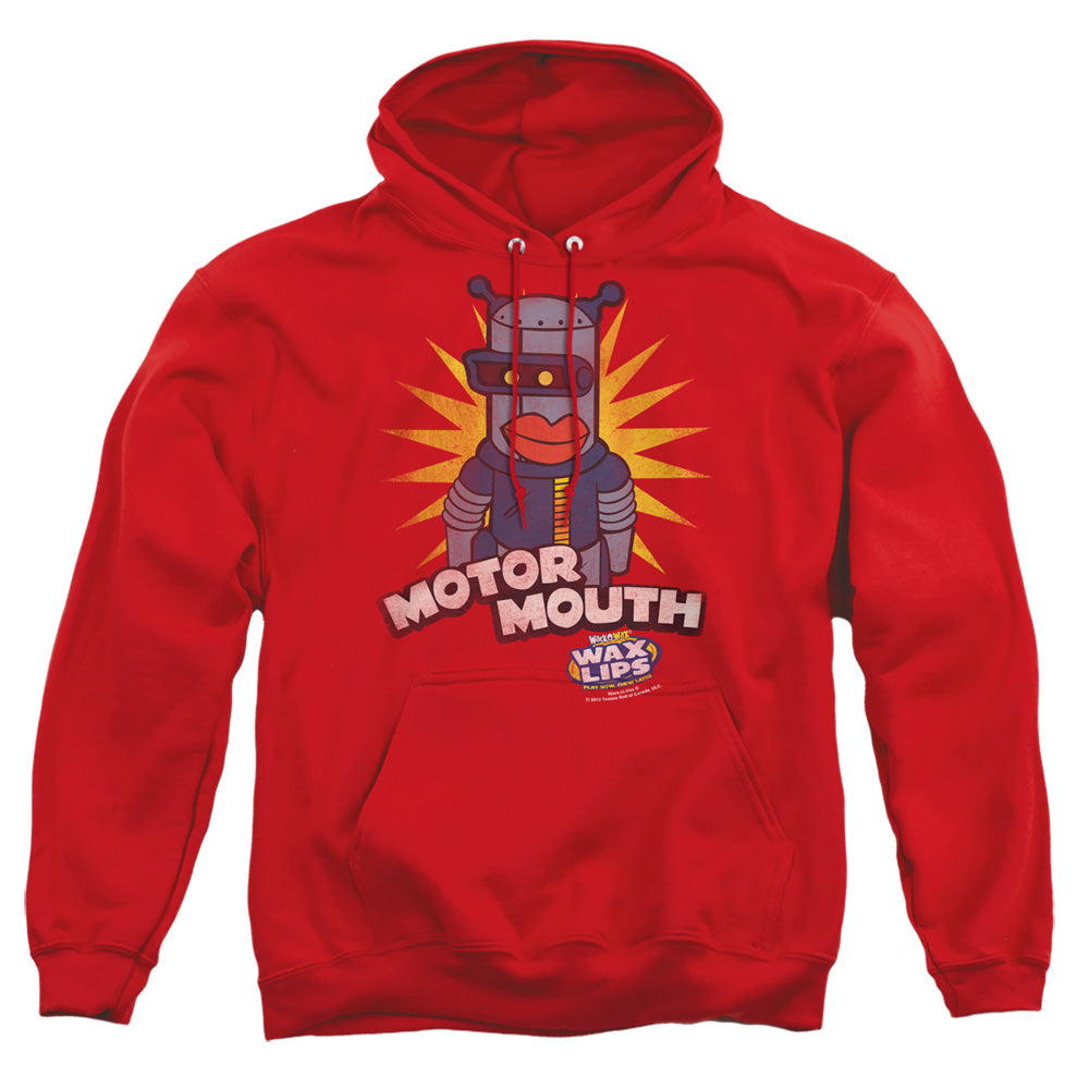 Dubble Bubble Motor Mouth Mens Hoodie Red