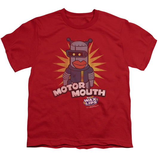 Dubble Bubble Motor Mouth Kids Youth T Shirt Red