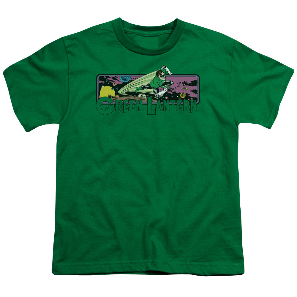 DC Comics Green Lantern Coos Kids Youth T Shirt Kelly Green