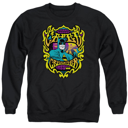 DC Comics Appearing Tonight Mens Crewneck Sweatshirt Black