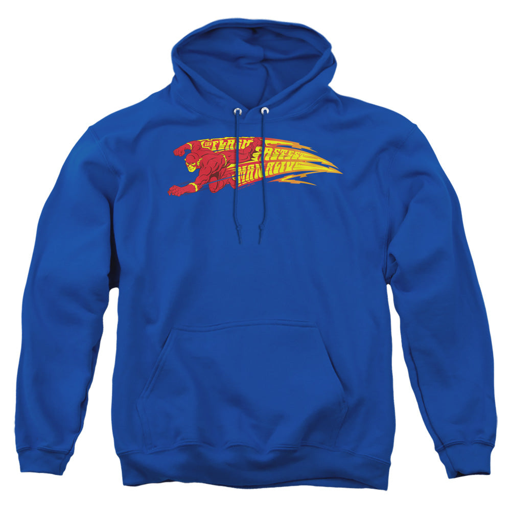 Dc Flash Fastest Man Alive Mens Hoodie Royal Blue