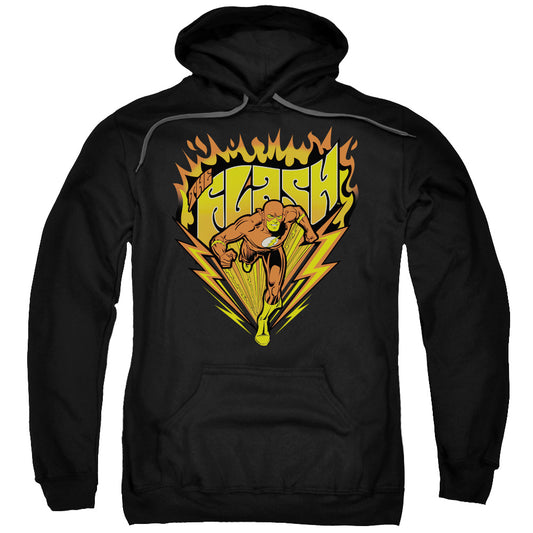 DC Comics Flash Blazing Speed Mens Hoodie Black