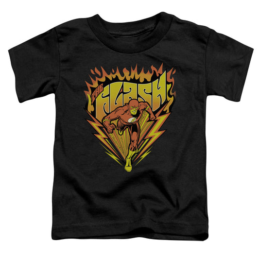 DC Comics Flash Blazing Speed Toddler Kids Youth T Shirt Black