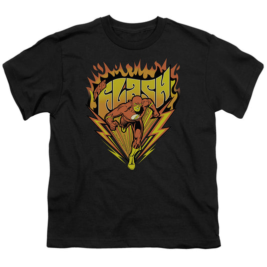 DC Comics Flash Blazing Speed Kids Youth T Shirt Black