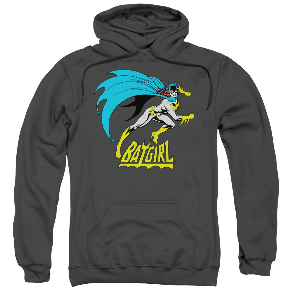 DC Comics Batgirl is Hot Mens Hoodie Charcoal