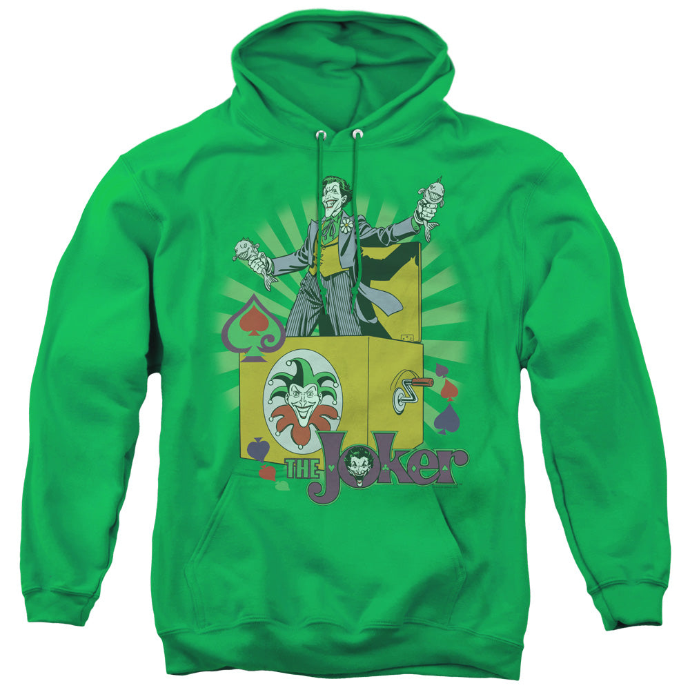 DC Comics These Fish Are Loaded Mens Hoodie Kelly Green