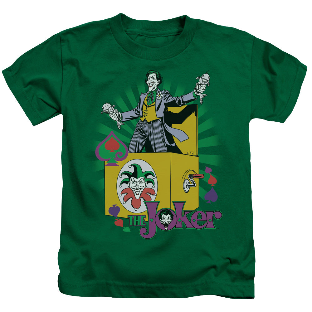 DC Comics These Fish Are Loaded Juvenile Kids Youth T Shirt Kelly Green 