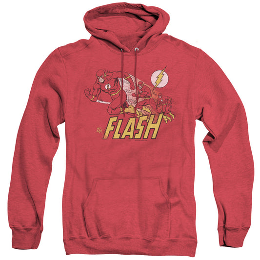 DC Comics Flash Crimson Comet Heather Mens Hoodie Red